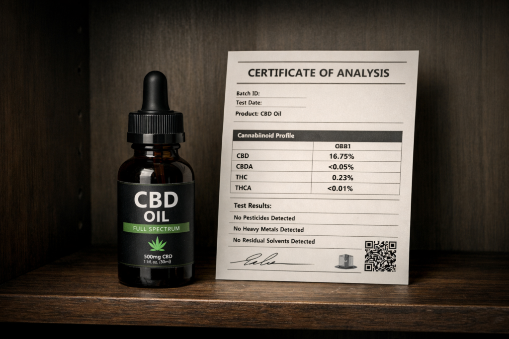 "Properly stored CBD oil in dark-colored glass bottles to preserve its potency, away from light and heat exposure."